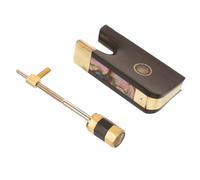 OFFSCH Nasello Per Archetto Di Violino in Ebano, Accessori Per Arco Violino Con Vite, Parti Di Ricambio Compatte e Pratiche Per Musicisti Avanzati