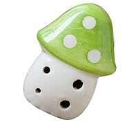 OFFSCH Ocarina Ceramica Portatile Forma Di Fungo Strumento Musicale Per Ragazzo Ragazza e Adulti Per Principianti e Amanti Della Musica Creativo Per Compleanni e Festività