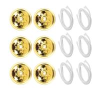 OFFSCH Oil Lamp Wick, Replacement Wicks for Oil Lamps, 1 Set, Bianco, Lega e Fibra, for Making Your Own Candles e Long-Term Use