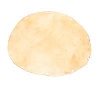 OFFSCH Pelle di Tamburello in Pelle di Capra 20 Cm per Tamburo Africano Doumbek Elastica e Leggera per Strumenti a Percussione Forniture per Tamburi a Mano Folk ed Esibizioni