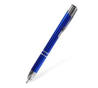 OFFSCH Penna a Sfera in Metallo Portatile Led Per Ufficio, Design Sostituibile Ricarica, Resistente e Professionale, Per Impiegati, Infermieri e Designer