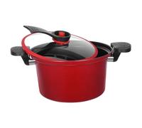 OFFSCH Pentola Micro Pressione Multifunzione Antiaderente e Resistente per Cucina Gas e Induzione per Stufare Zuppe e Brasati Quotidiani