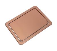 OFFSCH per Bidone Rifiuti Incassato in Acciaio Resistente con Sportello Battente Copertura Nascosta per Cucina e Bagno Ottimizza e Riduce Odori