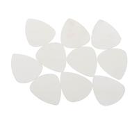 OFFSCH per Le della Chitarra Set di 10 Plettri per Chitarra Plettro per Basso in Metallo Plettro per Basso Portatile Plettro per Chitarra Color Argento