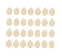 OFFSCH Pezzi Legno 100 Fette a Forma di Palloncino per Decorazioni Casa, Matrimoni e Eventi con Texture Liscia, Ideali per Tutte le Età