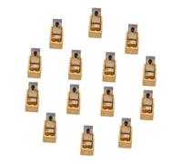 OFFSCH Pialla Manuale per Liuteria in Ottone da 16 Mm, Mini Strumento per Lavorazione Legno Violino e Violoncello, Accessorio per Dettagli Artigianali Strumenti Musicali