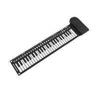 OFFSCH Pianoforte Pieghevole A 49 Tasti Elettrico Digitale Musicale Tastiera Flessibile Roll Up Elettronico Pianoforte Elettrico