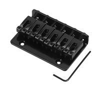 OFFSCH Piastra Per Ponte Rigido 65 Mm in Acciaio Con Viti E Chiave Per Accessori Chitarra Elettrica Parti Chitarra