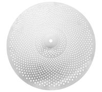 OFFSCH Piatti Per Batteria a Basso Volume Cymbal Silenzioso in Lega Durevole Facile Da Installare Compatibile Con Vari Drum Suono Crash Caldo e Realistico