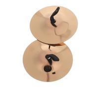 OFFSCH Piccoli Piatti Dita per Danza del Ventre in Rame Rosa Strumento Musicale Percussione per Scuola Montessori e Feste