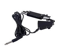 OFFSCH Pickup Acustico Clip Con Controllo Del Volume e Suono Basso Rumore Amplificatore Per Chitarra Accessorio Per Chitarra Con Installazione Facile Nero