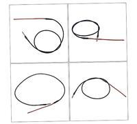 OFFSCH Pickup Piezo Sotto Ponte Per Chitarra Acustica Con Jack Trasduttore Flessibile Senza Rumore Accessorio Musicale Per Folk