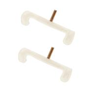 OFFSCH Piedini in Gomma Antiscivolo e Resistenti 2 Pezzi per Poggiaspalla Violino Accessorio Comfort e Supporto per Violino 1/4-1/8 per Suonare