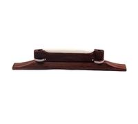 OFFSCH Ponte Archtop Per Chitarra in Ebano Selletta Osso Per Chitarra Jazz Da Liutaio Cordiera in Legno Design Angolare Speciale Per Mandolino