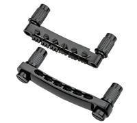 OFFSCH Ponte Per Chitarra Elettrica in Metallo Cordiera A 12 Fori Ponte A Sella Resistente Per Parti Per Chitarra Elettrica