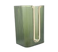 OFFSCH Porta Fazzoletti da Parete Adesivo Verde, Scatola Decorativa per Tovaglioli Bagno e Casa, Contenitore Sospeso Salvaspazio per Cucina, Soggiorno e Camera da Letto