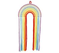 OFFSCH Porta Mollette Per Chioma Design Appendere Muro Colore Arcobaleno Per Fiocchi Per Chioma Da Bambina E Forcine