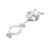 OFFSCH Porta Spartiti in Ferro Resistente Per Clarinetto Morsetto Portatile Argento Accessori Per Strumenti Musicale