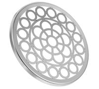 OFFSCH Portavaso in Metallo Forniture per addobbi Floreali Custode dello Stelo del Fiore Strumento di Disegno Floreale Forniture per composizioni Floreali griglia Floreale per Vaso Silver