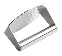 OFFSCH Pressa per Hamburger in Acciaio Inox Stampo per Hamburger Rotondo Utensile da Cucina per Schiacciare Carne