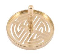OFFSCH Pressa per Incenso Cinese in Rame Oro da 6cm, Manico Ergonomico