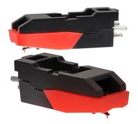 OFFSCH Puntina Per Giradischi Sostitutiva in Plastica Stilo Diamantato 2 Pezzi Di Pickup Per Giradischi Accessorio Per Dischi in Vinile Facile Installazione Suono