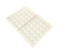 OFFSCH Quaderno per Chitarra Formato A4 Design a Spirale, Libro di Spartiti Musicali Portatile, Quaderno per Accordi e Note Musicali, Forniture per Chitarristi, Adatto per Principianti