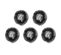 OFFSCH Reti per Chioma Elastico 5 Pezzi in Poliester e Nailon, Resistenti e Eleganti per Danza Balletto e Acconciature Pulite e Ordinati
