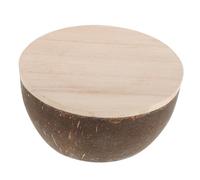 OFFSCH Risonatore Banhu in Noce Di Cocco Naturale Regolabile Per Musicisti, Scatola Acustica Sostitutiva Medio Registro Per Miglioramento Suono Strumento Tradizionale Cinese