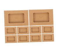 OFFSCH Scatola Per Cartoline Finestra Aperta 10 Pezzi Custodia Per Buste Di Carta Sacchetti Per Imballaggio Di Cartoline