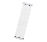 OFFSCH Scatola Per Cinghia Rullante in Acciaio Inossidabile 30ga - Cinghia A Molla Per Rullante Per Una Migliore Proiezione - Elettroplaccata Anti-scolorimento - Argento