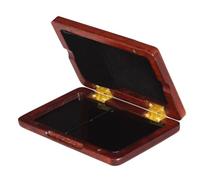 OFFSCH Scatola Porta Ance Oboe Legno Massello Contenitore Compatto Per Canne Oboe e Sax Design Elegante e Pratico Facile Da Trasportare e Conservare Scuro