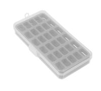 OFFSCH Scatola Porta Bobine Plastica 30 Scomparti, Organizer per Cucito Semplice e Resistente, Pratico Contenitore la Casa e Strumenti da Cucito