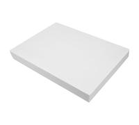 OFFSCH Schiuma Bianca Blocco per Modellismo Architettonico Universitario | Componibile, Sagomabile e Tagliabile, Superficie Liscia, Design ad Incastro per Terreno Preciso