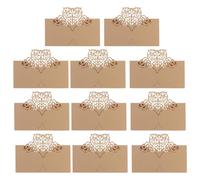 OFFSCH Segnaposto Da Tavolo Per Matrimonio Di 25 Pezzi Con Delicata Cornice in Metallo E Elegante Spazio Per Scrivere