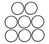 OFFSCH Set 10 Pezzi Anelli di Gomma Antivibrazione per Microfono a Condensatore, Fasce Elastiche di Ricambio per Supporto Antiurto, Accessori per Registrazione in Studio e Trasmissione Professionale