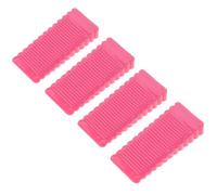 OFFSCH Set 4 Pezzi Fermaporta a Cuneo Antiscivolo in Plastica per Casa e Ufficio, Fermaporta Protettivo Design Anticollisione e Installazione Semplice, Cuneo per Porta Soggiorno