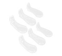 OFFSCH Set 6 Guaine Protettive Per Pedali Pianoforte, Coperture Resistenti in Plastica Liscia Per Piedini Pianoforte a Coda e Verticale, Accessori Compatte Antisporco e Antigraffio