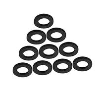 OFFSCH Set Da 10 Pezzi Di Rondelle in Feltro Per Tromba Nere, Accessori Per Ottone, Cuscini Protettivi Per Chiavi, Leggeri e Facili Da Sostituire, Per Strumenti Musicali