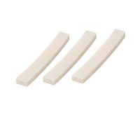 OFFSCH Set Da 3 Pezzi Capotasti in Osso Di Bue Per Chitarra Elettrica, Dadi Ponte Regolabili Per Corde, Accessori Di Ricambio Per Miglioramento Suono Stabile e Duraturo