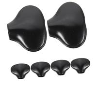 OFFSCH Set Da 6 Piroli Per Accordatori Per Chitarra e Basso in Lega Di Zinco, Manopole Della Testa Della Chitarra Nere Viti, Accessori Resistenti e Lucidati Per Strumenti Musicali Acustici e Elettrici