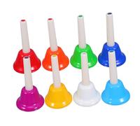 OFFSCH Set Di 8 Campanelli Musicali Per Bambini 8 Note Colorati Strumenti Musicali Per Bambini Giocattolo Musicale Classe