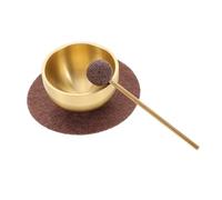 OFFSCH Set Di Campane Tibetane Piccole Con Cuscino E Martello Per Canti Yoga Meditazione Rilassamento E Terapia Del Suono Per Viaggi E Uso Domestico
