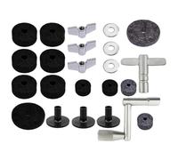 OFFSCH Set Di Cuscinetti in Feltro Antiscivolo Per Piatti Della Batteria Dadi E Rondelle Accessori in Feltro Per Batteria Protezione Per Migliorare La Qualità Sonora