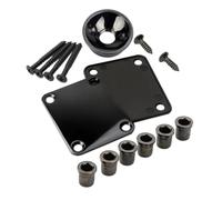 OFFSCH Set Di Piastre Per Manico Per Chitarra in Metallo Viti Ghiere Per Corde Per Chitarra Elettrica E Basso Accessorio Per Sostituire La Piastra Del Manico Vecchia O Rotta