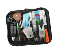 OFFSCH Set Pezzi Strumenti Riparazione Chitarra Tagliacorde Righello Protezione Lime Tasti Adatto Chitarre Elettriche Classiche Ukulele Basso
