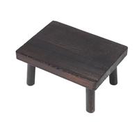 OFFSCH Sgabello Basso in Legno per Piante e Vasi, Supporto Stabile per Tenere Le Piante Sollevate da Terra, per Ingresso e Soggiorno, Stile Semplice