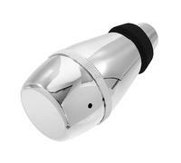 OFFSCH Sordina per Tromba Silenziatore Pratico in Abs Leggera e Portatile Argento per Trombe la Pratica degli Ottoni