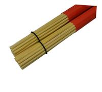 OFFSCH Spazzole per Batteria Jazz in Acciaio con Bacchette in Bamboo Set Professionale Spazzole Bacchette Accessori Percussione Resistenti con Borsa con Coulisse per Conservazione e