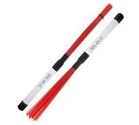 OFFSCH Spazzole per Batteria Jazz in Nylon Bacchette con Manico Pennelli per Percussioni Dinamiche e Acustiche Accessori per Ritmo e Strumenti Jazz